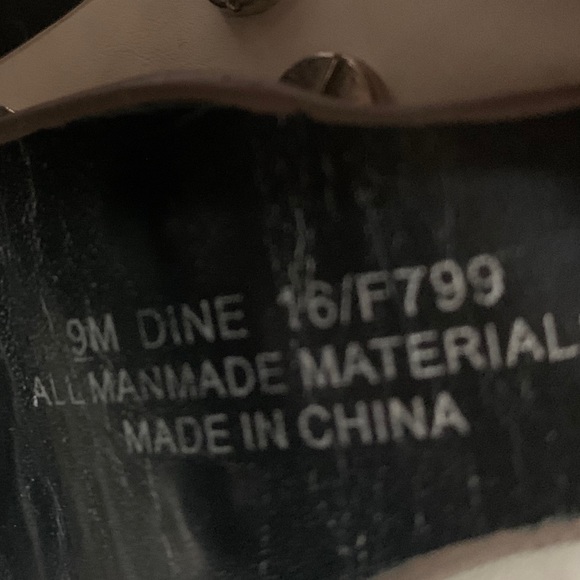 MADELINE Taupe Tan & White Silver Design Hardware Strappy Women’s Sandals Shoes - Picture 10 of 11